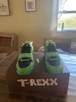 TRAVIS SCOTT X CJ1 T-REXX SPARK GREEN SIZE 12