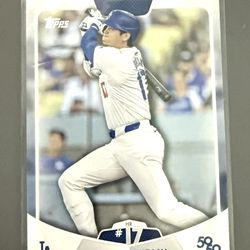 2024 Topps 50/50 Shohei Ohtani Home Run HR #17 Card #32 - LAD - JERSEY MATCH 🔥