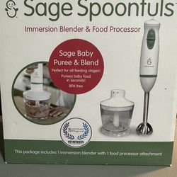 Sage Spoonfuls Baby Food Blender & Processor