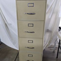 Four Drawer Legal Size File Cabinet 