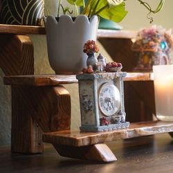 Pallet Wood Display Shelf