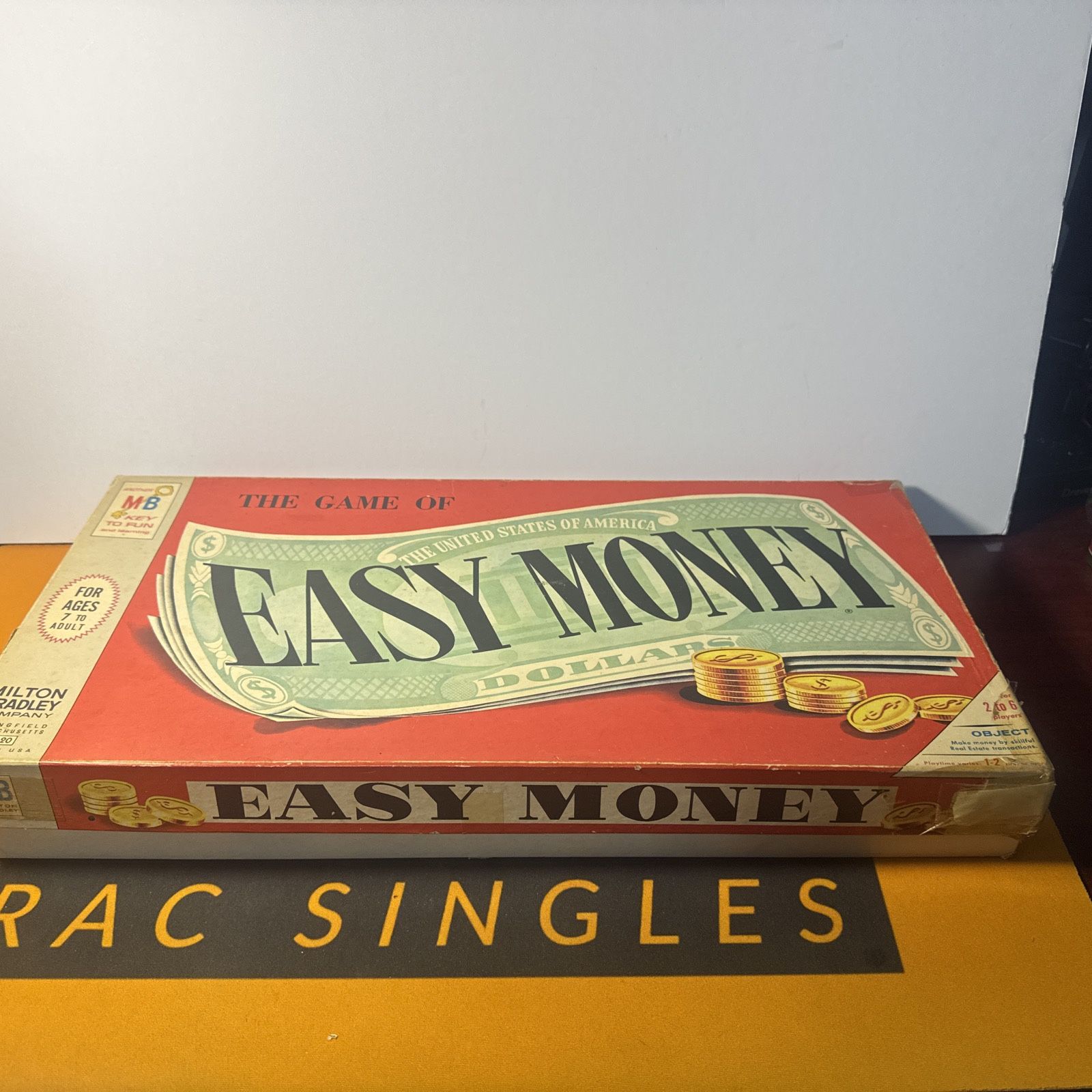 Vintage 1956 The Game Of Easy Money board game Complete Milton Bradley 4620