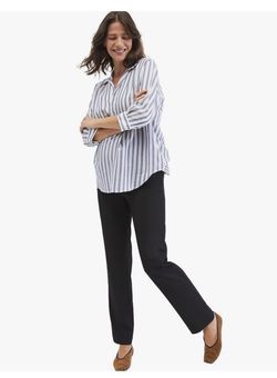 Motherhood Maternity Bi-Stretch Secret Fit Belly Straight Leg Suiting Pant 1 Medium 1 Large