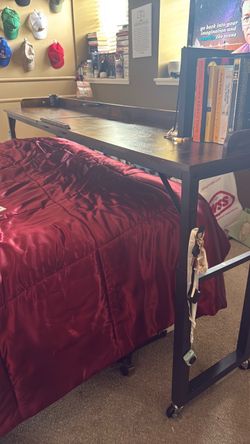 Over-Bed Rolling Table Desk
