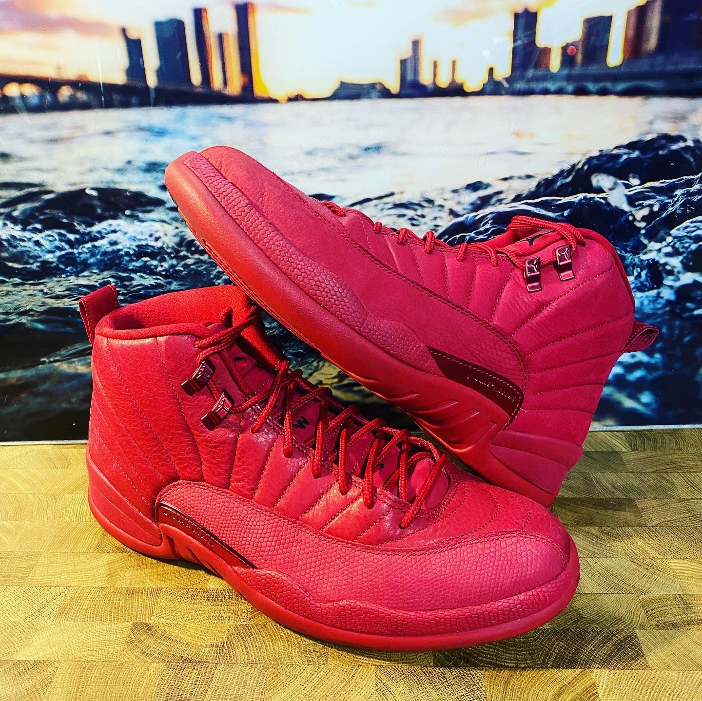 Nike Jordan 12 Gym Red Gs High Top Gym Red 12s Gs Retro Gym Red Nike