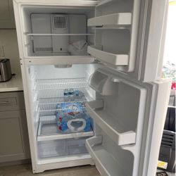White refrigerator