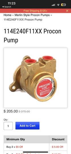 114E240F11XX Procon Pump PROCON