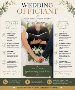 Wedding officiant