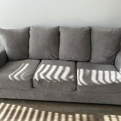 Gray sofa