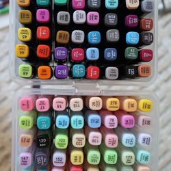 Dual Tipped Alcohol Based Markers • New • 96 Markers