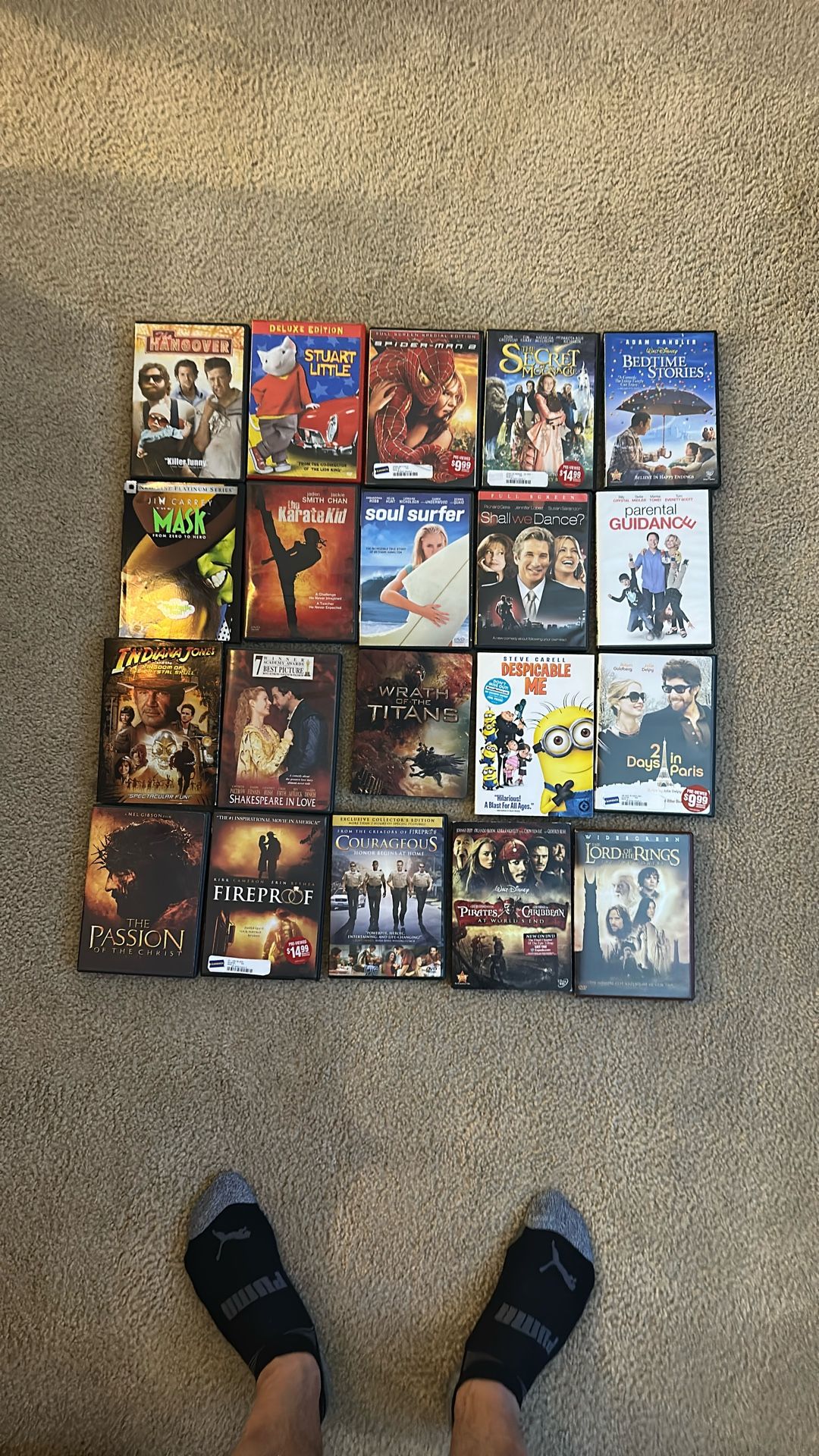 Assorted DVD’s