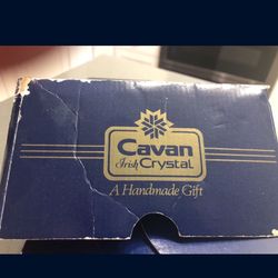 Cavan Irish crystal football