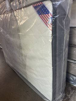 New Thick Queen Pillow Top Mattress - Delivery Available