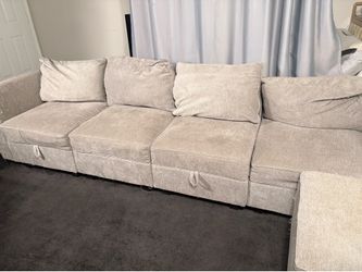 Used Couch Sectional with built in storage