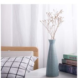 Flower Vases for Decor, 9 Inch Ceramic Vase 