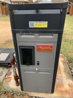 Pool heater gas