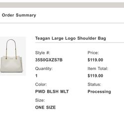 Michael Kors Teagan Large Logo Bag