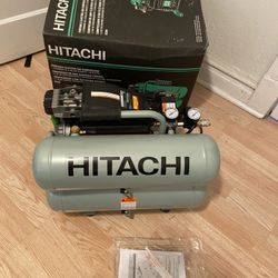 Hitachi compressor , 135psi, 1.35 hp. MRSP $324 plus tax