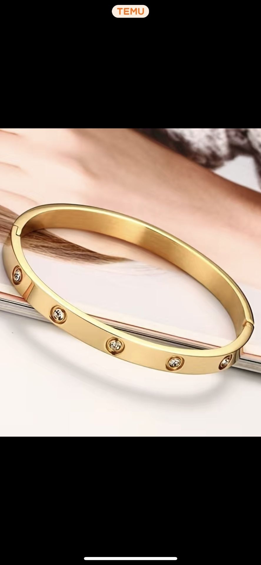 18k Gold Plated Bangle
