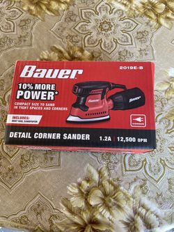 Bauer Detail Corner Sander
