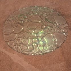 Libby Orchard Fruit Pattern Platter 10"