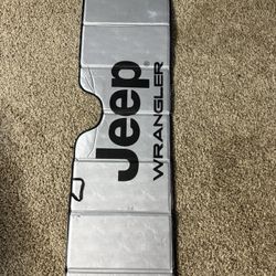 Jeep Wrangler Windshield Sun Shade