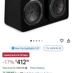 12” Kicker Competition Sound Woofers 