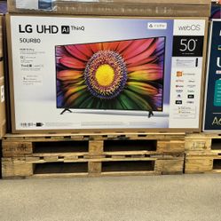 50” LG Smart 4K Led Uhd Tv
