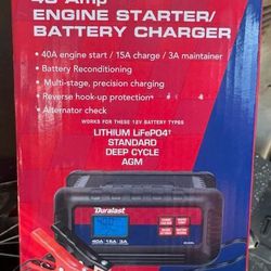 Duralast 40 Amp Battery Charger 