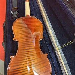 Beautiful 4/4 Flamed Violin Rothenberg Germany Copy of Stradivarius $250 Firm