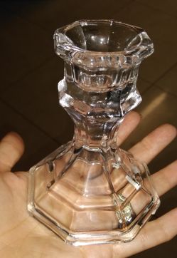 Glass candle holders!!! I got 16 of them
