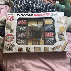 Wooden Stamp Set