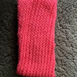 Pink Handmade Ear Warmer