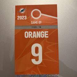 Dolphins Vs Cowboys orange parking pass