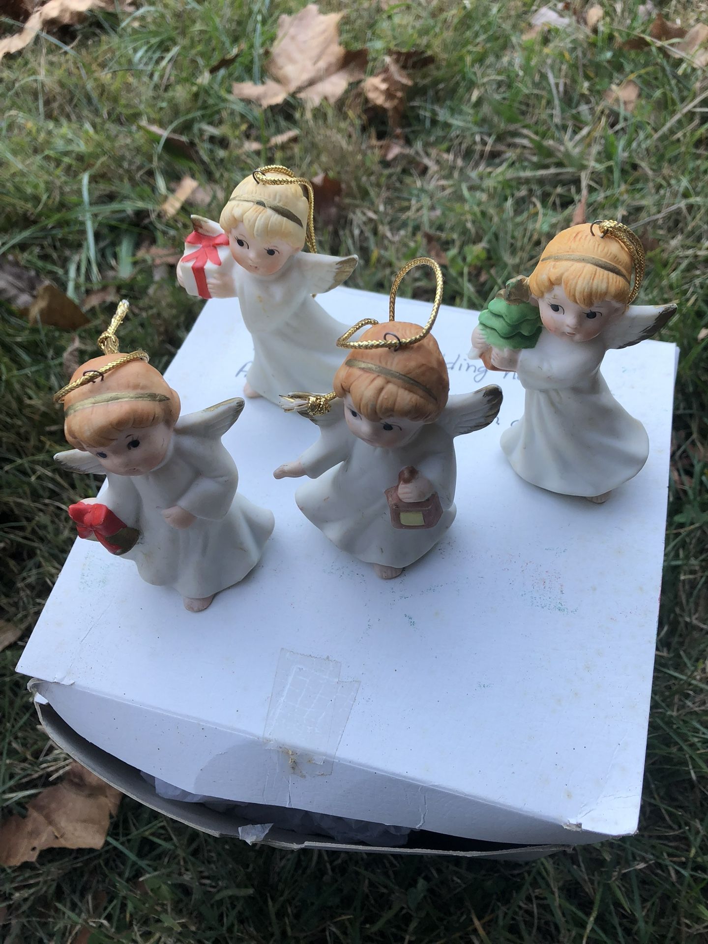 Vintage Angel Ornaments