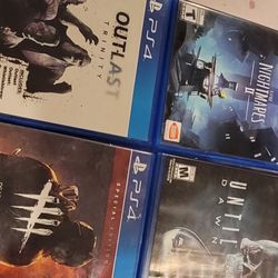 4 PS4 Games Read Discription