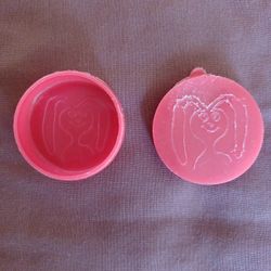 1960's Trix Rabbit Tiddly Winks Mini Game Case