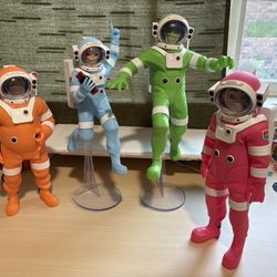 SUPERPLASTIC GORILLAZ Statue/ Figure Set