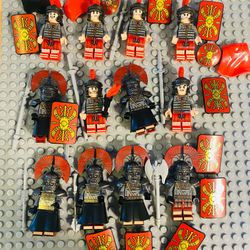 Ancient Roman Army Minifigures Lot | New Custom Lego Compatible Toys