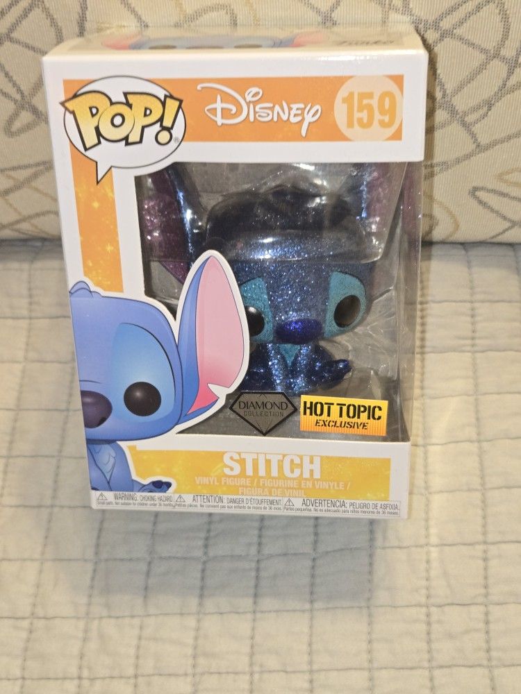 Disney Lilo & Stitch DIAMOND VAULTED EXCLUSIVE Stitch Funko Pop