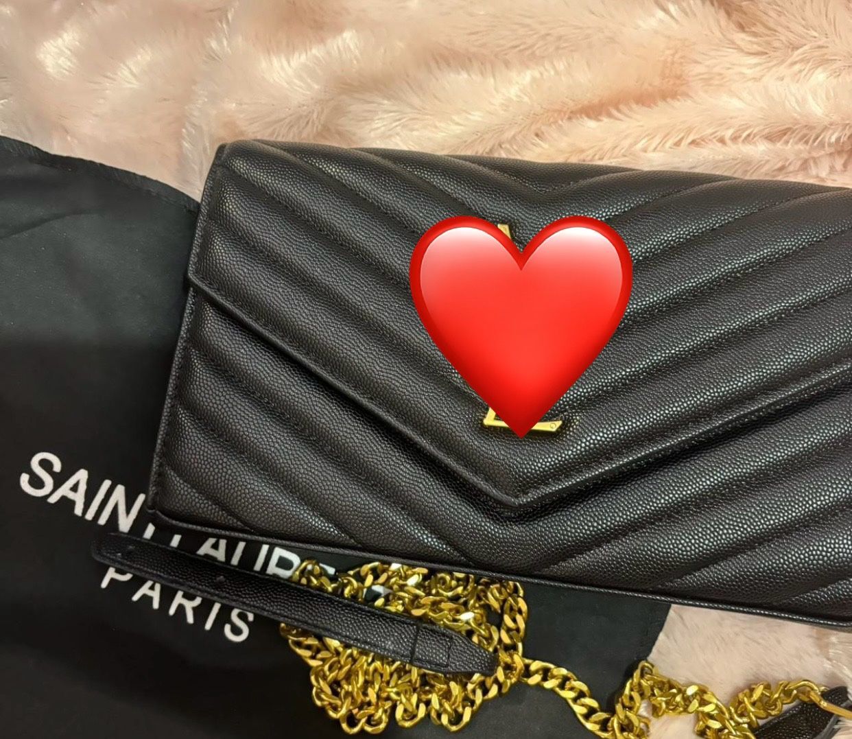 Women's Black Crossbody Bag Purse