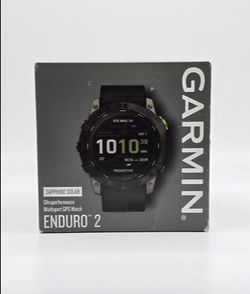 Garmin Enduro 2 Unisex Solar Charging Ultraperformance Watch, GPS, Maps, SmartWatch