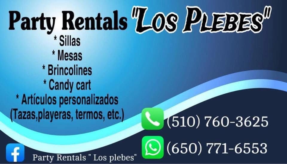 Mesas Y Sillas