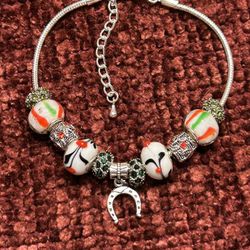 Horseshoe Charm Anklet