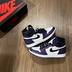 Jordan 1: Court Purple 2.0 | 12M