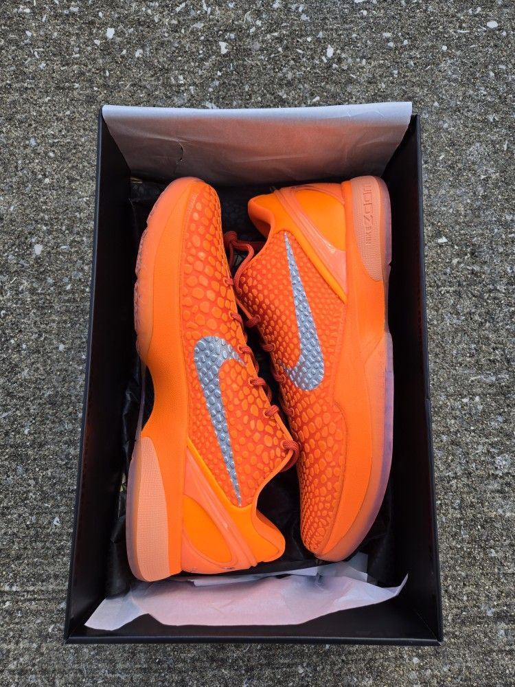 Sneakers Kobe 12 Orange Nike Kobe Protro Total Orange Size 12M