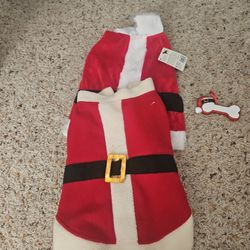 Two Brand New Santa Outfits For Dogs 