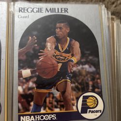 Reggie Miller Pacers NBA HOOPS Trading Card