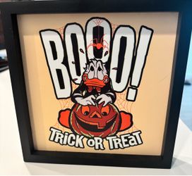Donald Halloween sign