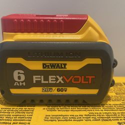 FLEXVOLT 20V/60V MAX Lithium-Ion 6.0Ah Battery Pack